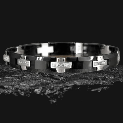 Daniel Steiger Midnight Ceramic Bracelet