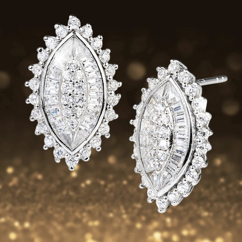 Daniel Steiger Daria Marquise Earrings