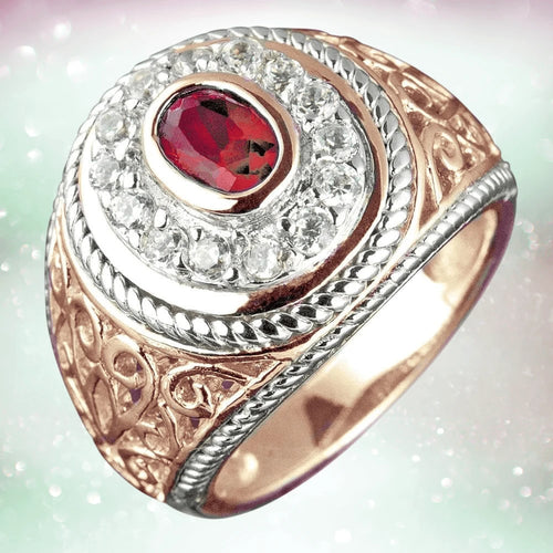Daniel Steiger College League Red Stone Ring
