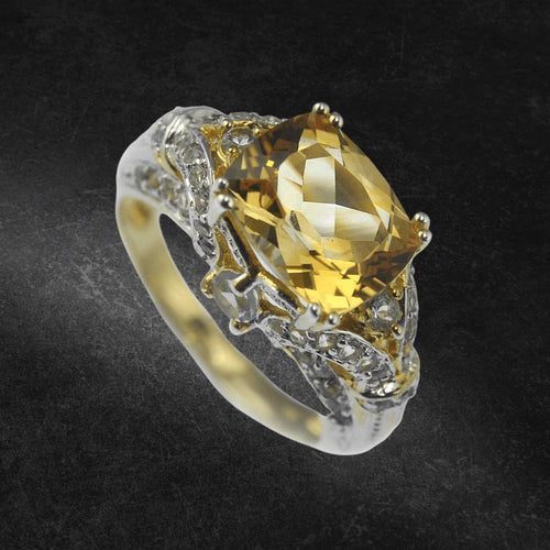 Daniel Steiger Antoinette Citrine Ring