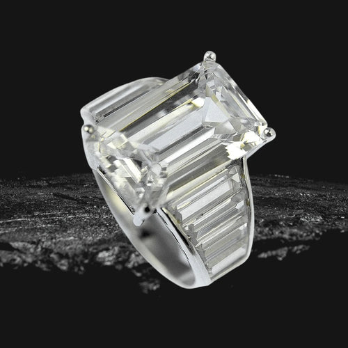 Daniel Steiger Eternal Emerald Cut Ring