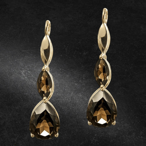 Daniel Steiger Noisette Quartz Earrings