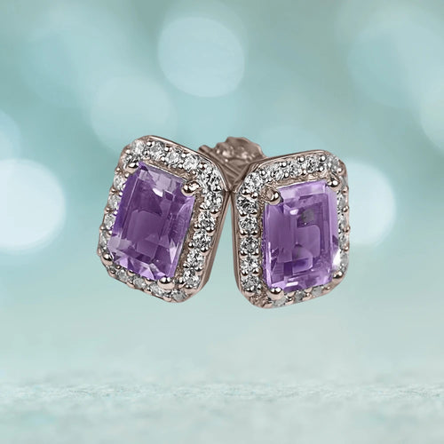 Daniel Steiger Destiny Amethyst Earrings