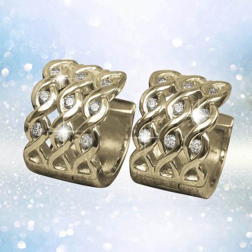 Daniel Steiger Ipanema Gold Earrings