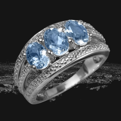 Daniel Steiger Blue Aqua Ring