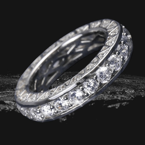 Daniel Steiger Portofino Rhodium Ring