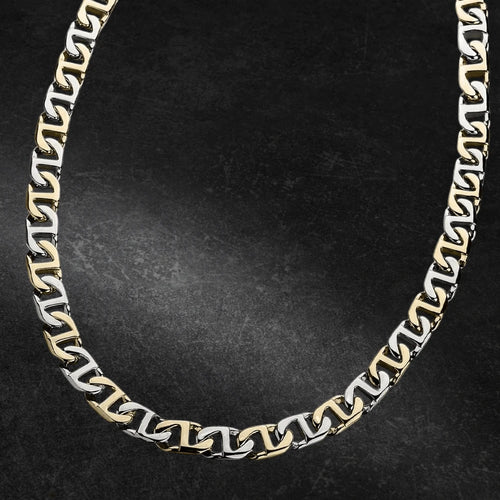 Daniel Steiger Anchor Chain Necklace