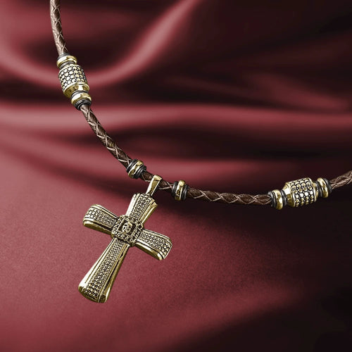 Daniel Steiger Midnight Skull Gold Fused Pendant