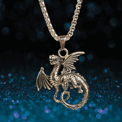 Daniel Steiger Drakon Golden Pendant