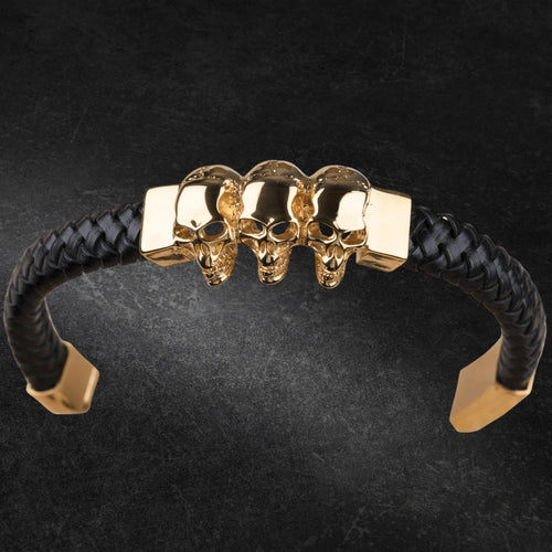 Daniel Steiger Barbarian Golden Bracelet