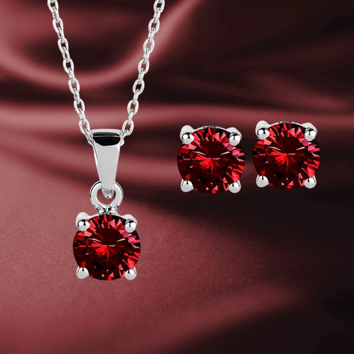 Daniel Steiger Brilliant Birthstones Set January