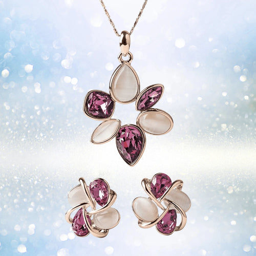 Daniel Steiger Orbit Swirl Collection Rose Gold