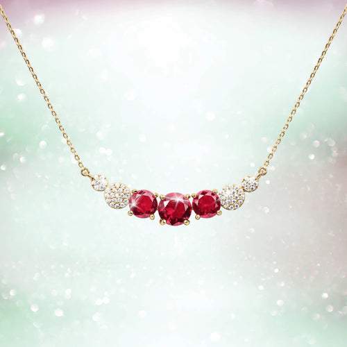 Daniel Steiger Candy Cherry Red Necklace