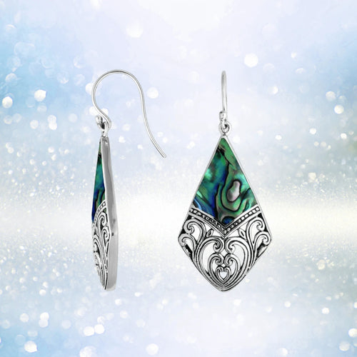 Daniel Steiger Beru Abalone Earrings