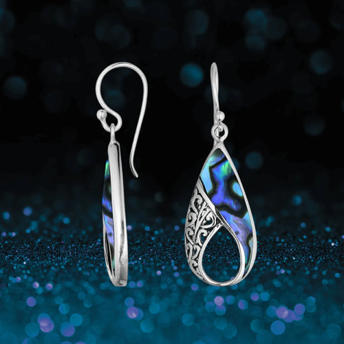 Daniel Steiger Panay Abalone Earrings