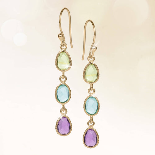 Daniel Steiger Kaleidoscope Gem Earrings