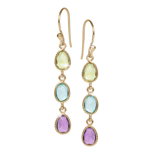 Daniel Steiger Kaleidoscope Gem Earrings