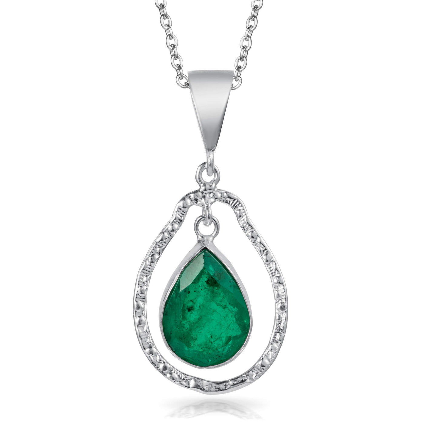 Daniel Steiger Serene Emerald Pendant
