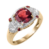 Gemma Garnet Ring