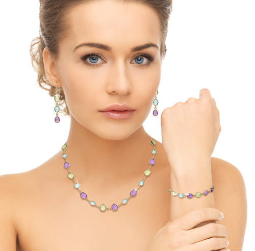 Daniel Steiger Kaleidoscope Gem Earrings