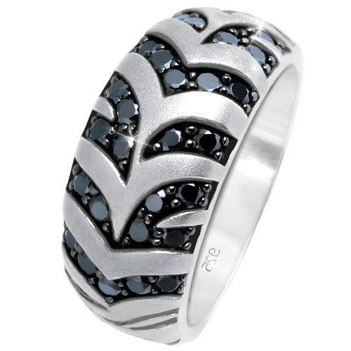 Daniel Steiger Jungle Fever Zebra Ring