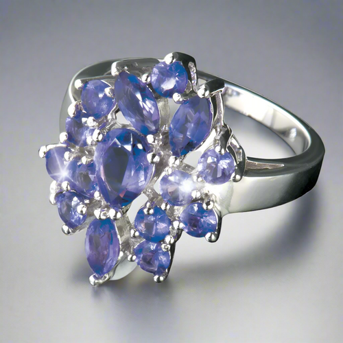 Daniel Steiger Amethyst Cluster Ring