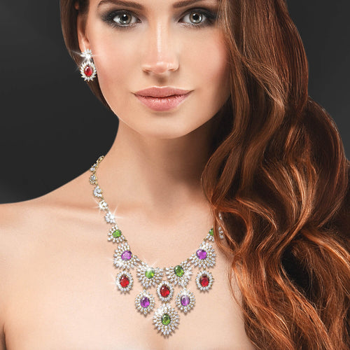 Daniel Steiger Glittering Fountain Necklace