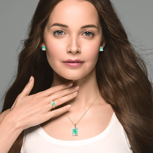 Daniel Steiger Emerald Paradise Pendant