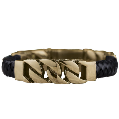 Daniel Steiger Golden Curb Link Bracelet