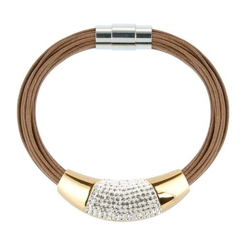 Daniel Steiger Cristal Brown Bracelet