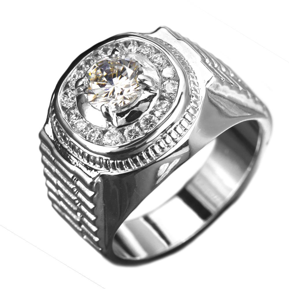 Daniel Steiger Penninsula Men's Platinum Ring