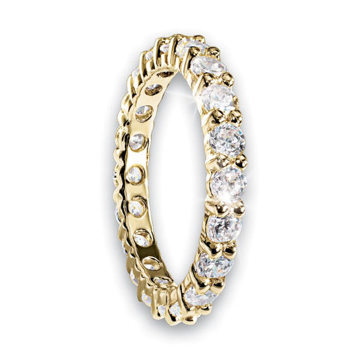 Daniel Steiger Gold Millionaire Tennis Eternity Ring