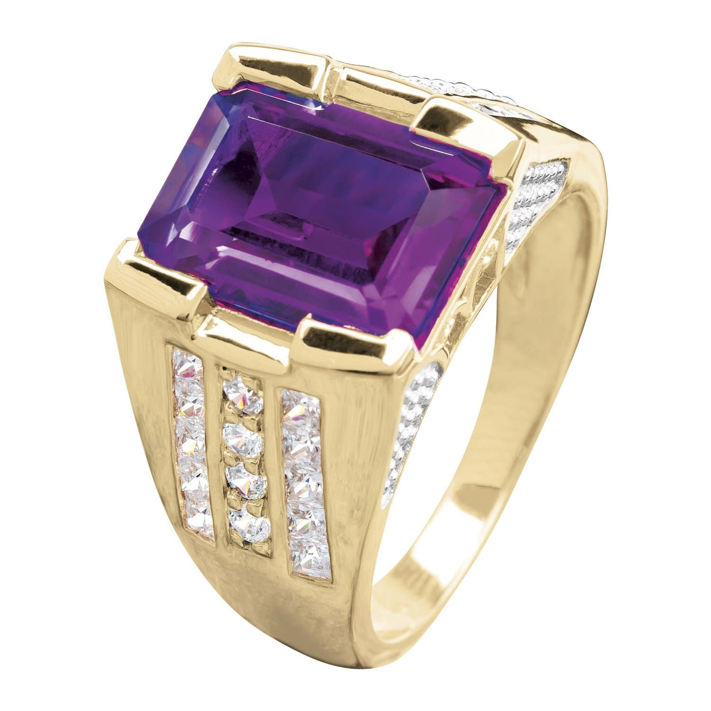 Daniel Steiger Supreme Purple Men's Ring