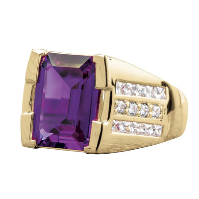 Daniel Steiger Supreme Purple Men's Ring