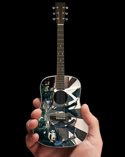 Daniel Steiger Fab Four 'Fully Licensed' Abbey Road Mini Acoustic Guitar Model
