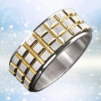 Daniel Steiger Steel Spinner Ring