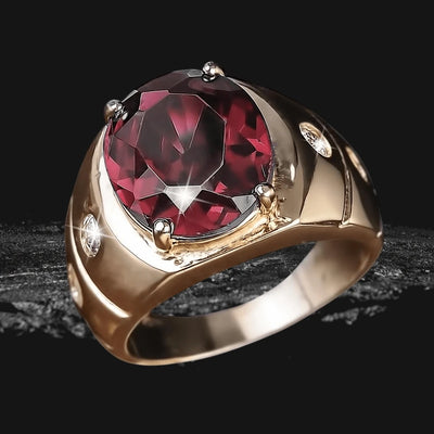 Daniel Steiger Shadow Men's Red Ring