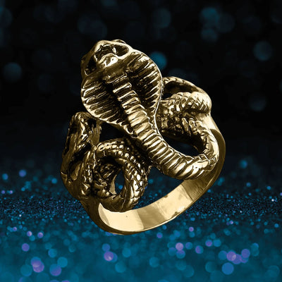 Daniel Steiger Venom Men's Gold Ring