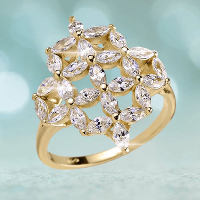 Daniel Steiger Floretta Gold Ring