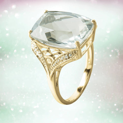 Daniel Steiger Minttu Amethyst Ring