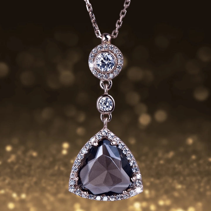 Daniel Steiger Bermuda Triangle Chocolate Pendant