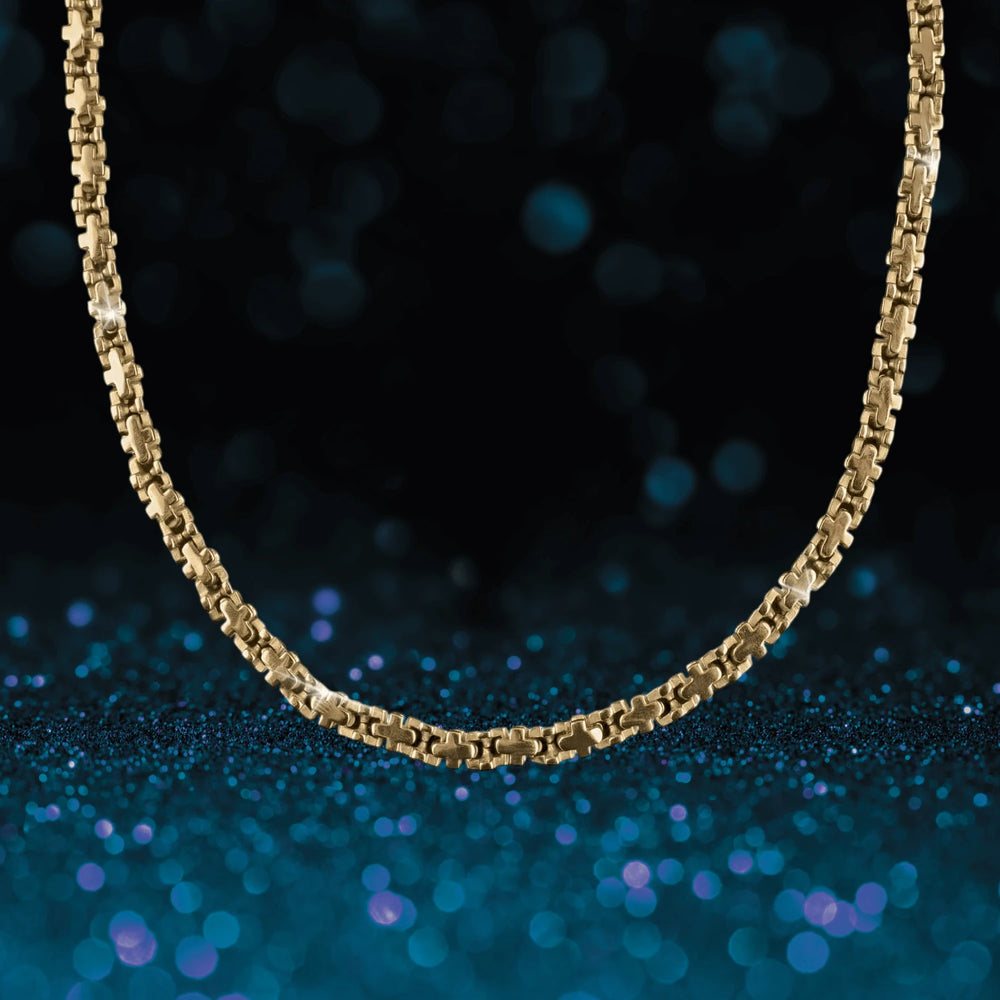 Daniel Steiger Stanford Men's Gold Necklace