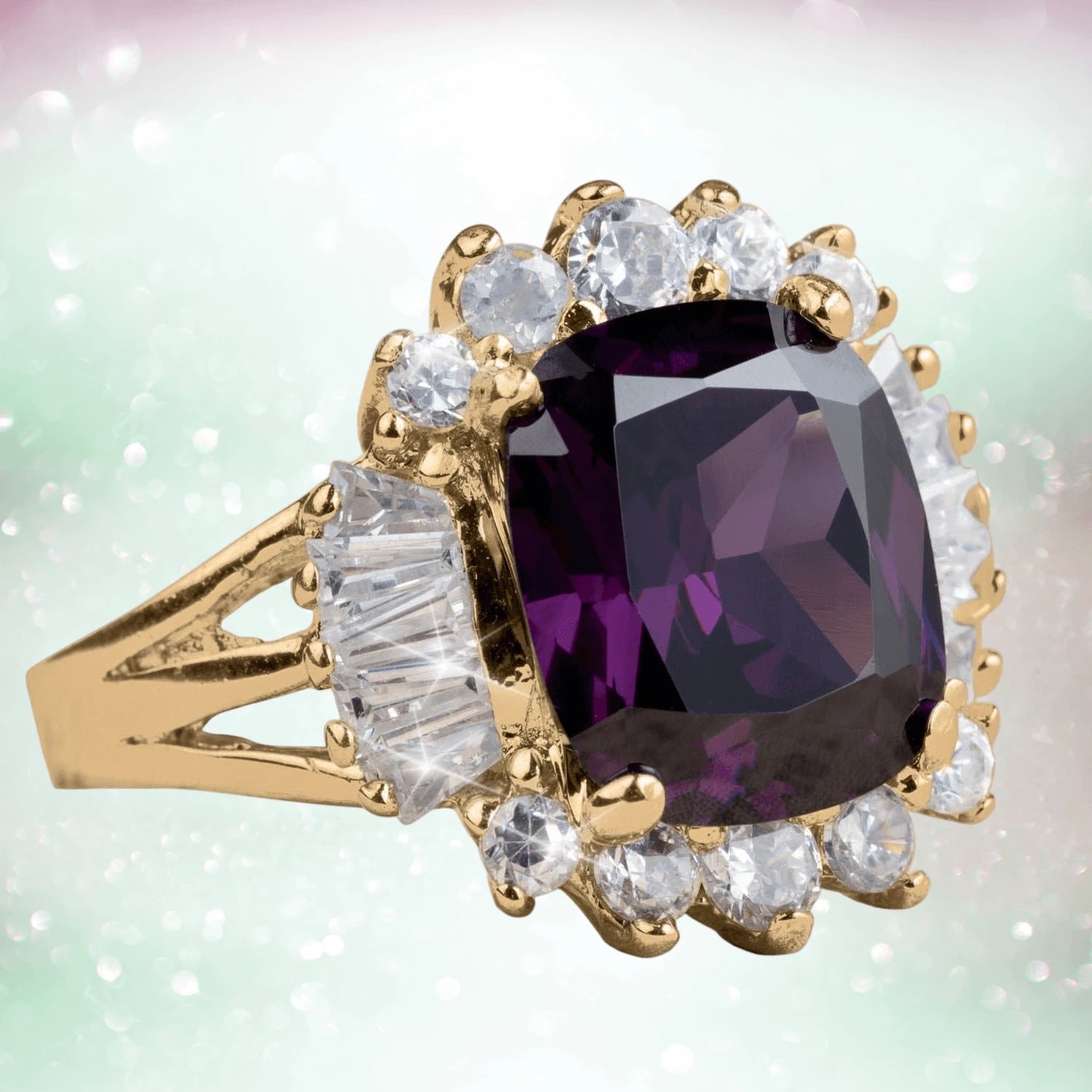 Daniel Steiger Hollywood Amethyst Ring