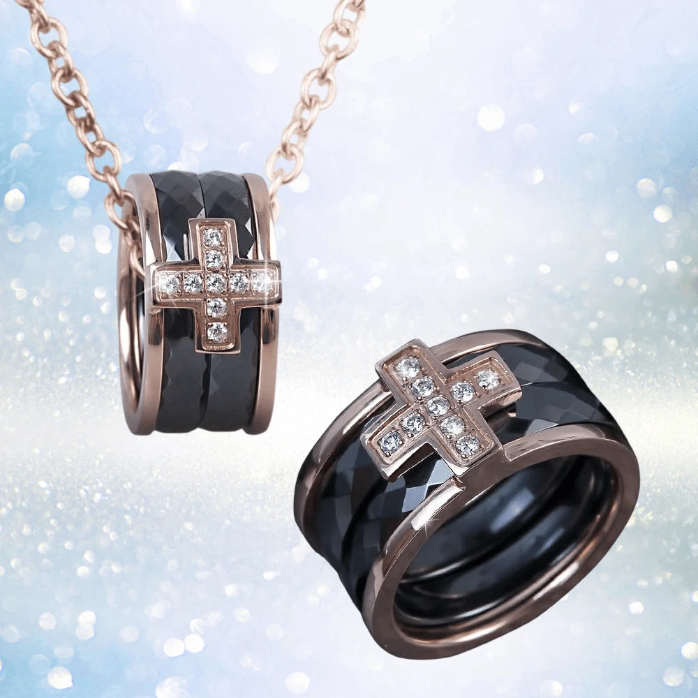 Daniel Steiger Ceramica Cross Men's Set