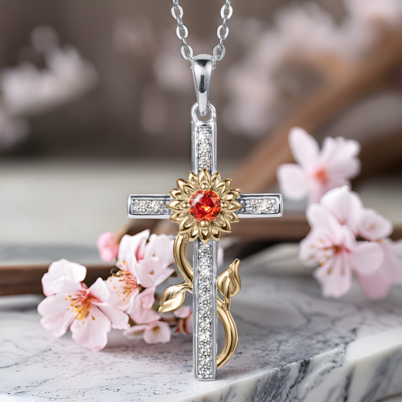 Blossom Of Hope Cross