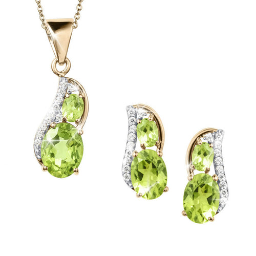 Dewdrop Peridot Double Collection