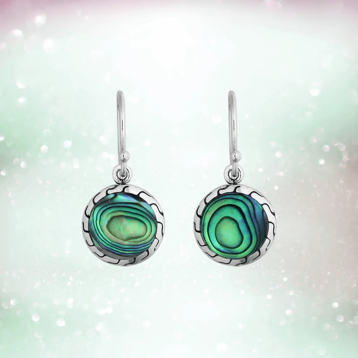 Daniel Steiger Tabar Abalone Earrings