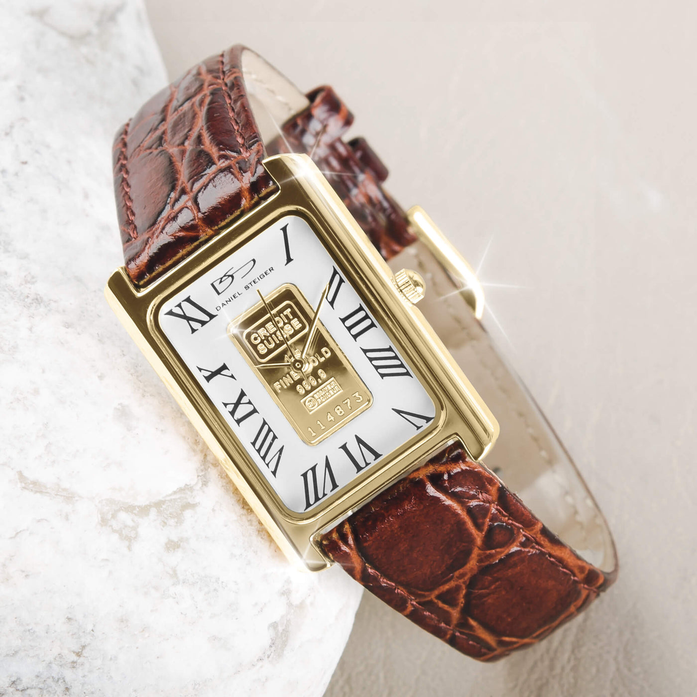 Gold Ingot Men's Watch