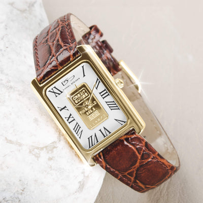 Gold Ingot Men's Watch