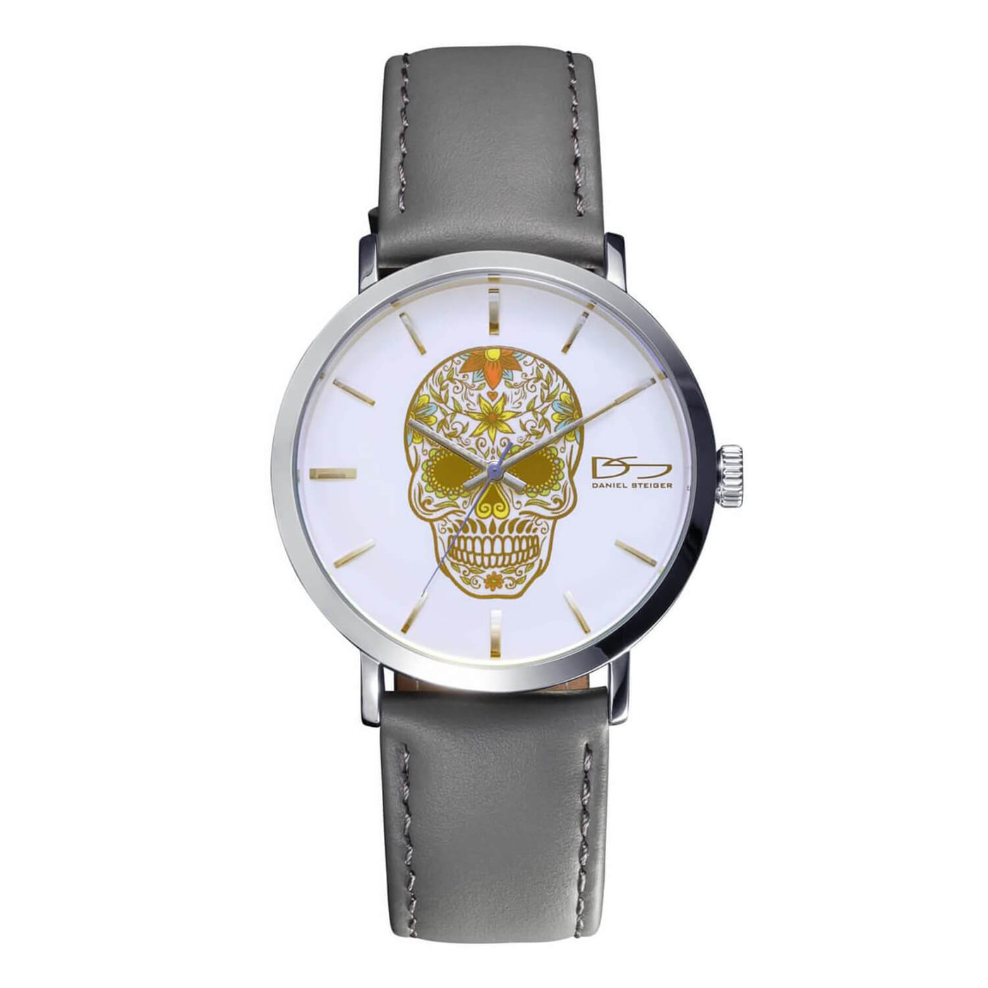 Rebel Skull Men's Steel Watch